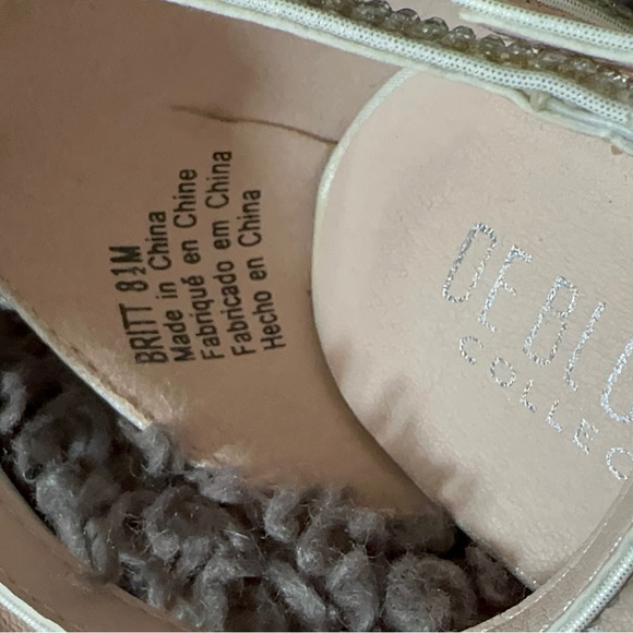 De Blossom collection heels Size 8 1/2 worn 1 time bling bling and comfty - Picture 5 of 5